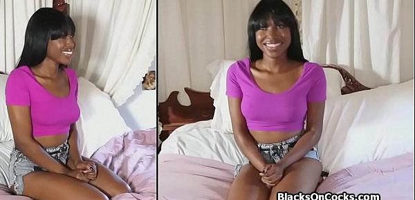  Ebony newcomer rides bwc with a big smile